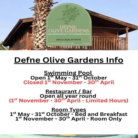 Defne Olive Gardens, Koca Calis, - Previously Defne Nyaraló